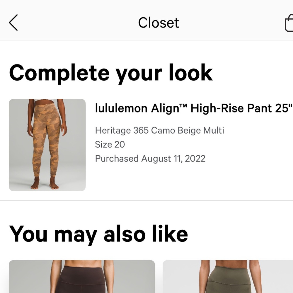 Align High Rise Pant